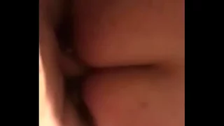 Dick in my ass while using the new toy