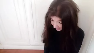 gorgeous Italian confesses her sins and the parish priest