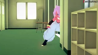 Android 21 transformed & fucked &vert; 1 &vert; milf teacher &vert; Dragon Ball Zex 4 &vert; Watch the full 1hr movie sheer & PTRN&colon; Fantasyking3