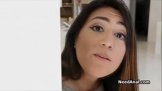 Juicy ass filled with a big cock